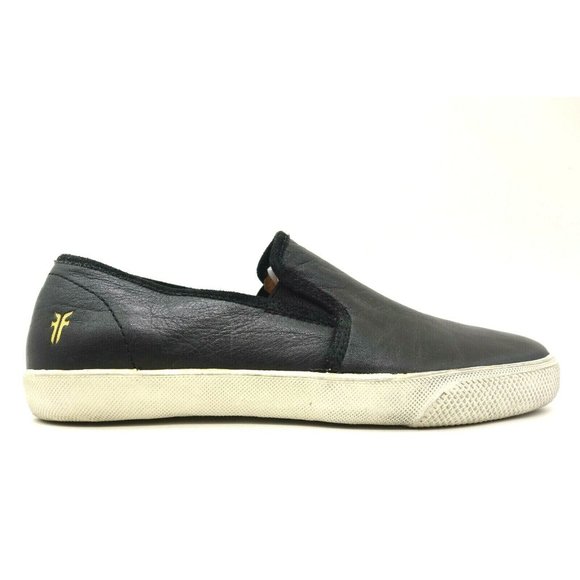 Frye Black Leather Casual Slip On Loafers Shoes Men\'s 7.5 main image 8